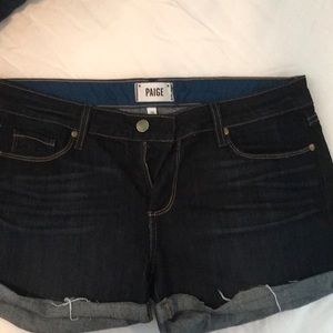 Dark blue Paige Jean short